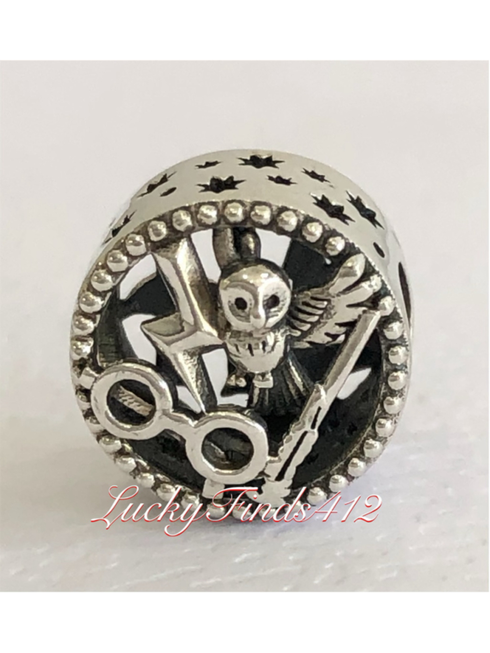 Authentic Pandora Harry Potter Icons Openwork Charm Retired